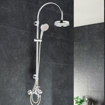 Colefield Wall-hanging American classical shower shower faucet nozzle shower column set