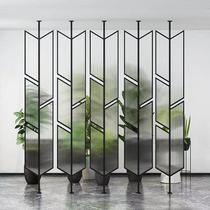 Screen partition living room Changhong glass can be rotated and simple modern access door to cover the light luxury porch Wall customization