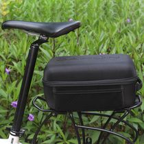 Generation Driving Electric Folding Bike Backseat Bag Hard Shell Tail Pack Riding Pike Mountain Bike Rear Shelf Bag Hardshell Case