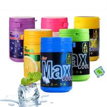 Taiwan unified MAXQ gum xylitol mint mixed with 6 flavors lemon grape cool honey