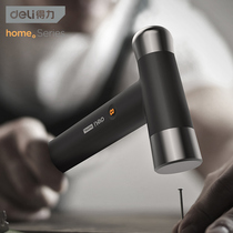 Deli installation hammer household small hammer hammer 8oz iron hammer round hammer multifunctional household hammer