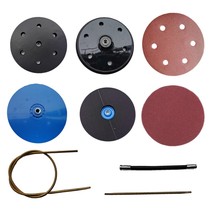 Wall Sander sand machine accessories sand disc long rod self-cleaning Wall grinding machine soft shaft carbon brush grinding disc drive shaft