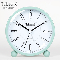 Uranus alarm clock student alarm clock Creative mute bedside clock cute cartoon children clock small alarm clock