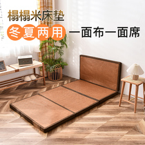 Winter Summer Dual-use Mattresses Day Style Folding Tatami Mat Rice Mat Students Lunch Sleeping Mat Office Lunch Break Ground Palate