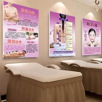 Beauty salon decorative painting health Hall poster publicity hanging painting beauty Health Club spa advertising stickers wall mural