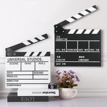 Classic Nostalgia Movie TV Series Hit Board Props Field Scoreboard Director Board Adornment Hang-Up Dual-use Retro Trend