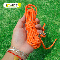 Outdoor fixed strut rope 5MM reflective tent drawstring camping canopy windbreak rope length 3 meters thick thick