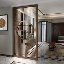 Solid wood screen partition modern simple living room office entrance entrance barrier home home style Small House screen