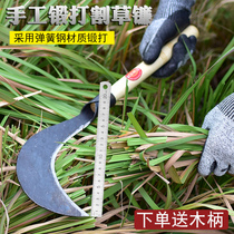 Forging multifunctional weeding tool household hand-made corn knife farm cutting knife cutting wood sickle Scimitar