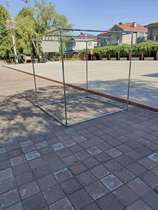 Galvanized steel pipe water pipe pipe drying rack outdoor windproof drying quilt frame balcony double pole cold hanger climbing awning awning