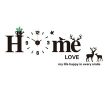Clock Hanging Clock Living Room Modern Minima Home Fashion Personality Creative Night Light Digital Clock Hanging Wall Dining 1213p