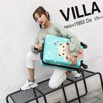 Custom childrens suitcase male and female child pull rod box baby suitcase primary school pupil universal wheel coded lock boarding box