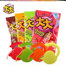 Big roll bubble gum nostalgic roll Box 30g * 4 cut Chile roll 8090 after nostalgic small snacks Childrens Day