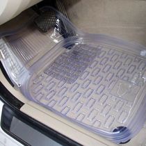 Car waterproof mats easy to clean transparent mats car mats plastic PVC soft rubber silicone latex can be cut