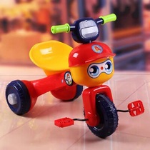 Baseball boy childrens tricycle bicycle foldable with light music 2-4 years old baby foot bicycle