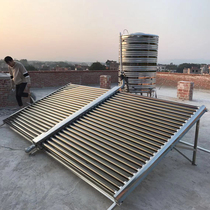 Large Solar Water Heater Engineering Joint Box Guesthouse Commercial Air Energy Hotel Factory Collector Insulation Water Tank