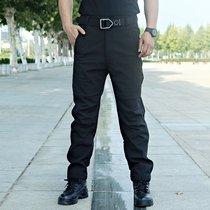 Army Ting side guard shark skin soft shell assault pants wear-resistant waterproof elastic consul tactical pants mens trousers