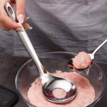 304 stainless steel made meatballs extruded meatballs fish balls household artifact shrimp slippery digger meatballs die