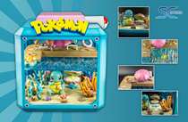 (Limited) Saga mold play SC Studio Pokemon Yu Sanjia incubator 01 Jenny turtle