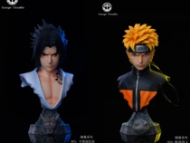 QI (Spot) Saiga model playing Giant wave model playing Bust 003 Sasuke Uchiha 004 Naruto Uzumaki
