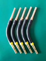Thickened gas protection welding gun elbow barrel 200 350 500 national standard polytetrafluoroethylene holster is not easy to fall off