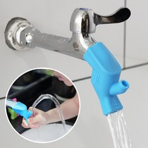 Silicone faucet extender Silicone faucet extender Water nozzle guide sink splash diversion extender connector