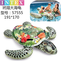 Large childrens animal water inflatable Mount Turtle crocodile Dolphin Whale shark adult swimming ring Unicorn