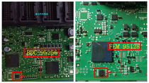 BMW FEM BDC original 8-foot anti-theft chip 95128 95256 vulnerable chip smart key matching