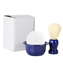 3-piece set of handmade bristles shaving blistering bubble cleaning beard brush hair brush hair