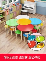  Educational institutions Creative tables and chairs Training course Early education parent-child garden Colorful splicing tables Tutoring class Kindergarten tables and chairs