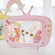  Fetal hair umbilical cord Baby tooth bottle Newborn baby memorial fetal hair Diy production TV baby eternal life flower ornaments