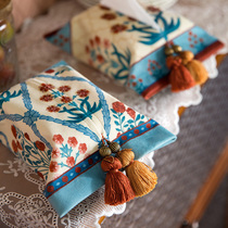Van Residence Attitude Dobbiani American Retro-Car Paper Towels Box Living Room Tea Towels Paper Towels Home Paper Towels For Paper Towels