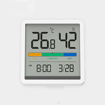 Thermometer Clock Home Thermohygrometer Indoor High Precision Baby Room Electronic Room Thermometer