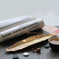 Cox burner alloy line incense burner incense tea ceremony incense lavender incense plate fragrant stove incense dish sandalwood stove creative ornaments
