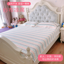 Yazan six-layer gauze mat Summer air-conditioned room Baby pregnant woman elderly adult sheets double-sided bunk can be machine washable
