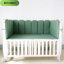 Baby cot enclosure with pure cotton a baby column plus height 45cm child splice bed fence pack