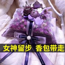 Car accessories new car dried flower bamboo charcoal bag aromatherapy interior decoration car decoration car