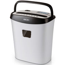 deli electric office shredder desktop A4 shredder mini household shredder 9928 White