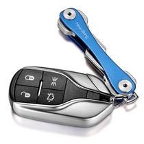 NewBering Creative Key Holder Male Mini Mute Car Key Button Multifunction Metal Small Key Clip Buckle