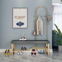 Entry door replacement shoe stool hanging hanger integrated clothing store dressing room bedroom shoe stool home floor coat rack