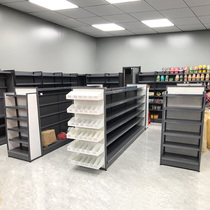 Meiyijia shelf Convenience store wall single-sided Nakajima double-sided rack End fish box snack pocket Supermarket display rack