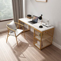 Simple modern desktop computer desk floating window writing desk desk bedroom home desk storage rack ins ins