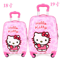 Customized 18-inch 19-inch childrens double-sided pattern universal wheel cartoon trolley luggage luggage suitcase with code lock
