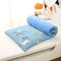 Thickened kindergarten mattress coral velvet pure cotton childrens Mat removable and washable nap mattress for four seasons