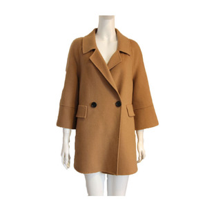 2017银狼女装 外套中长款 限量女装秋冬季 新款外套 毛呢女士大衣