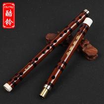 (Song ancient and modern)Luo Gangs own hand-made professional performance flute music School special flute refined horizontal flute instrument