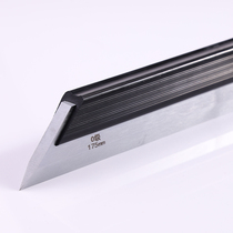 Carbon steel blade ruler magnesium aluminum blade shape flat ruler automobile cylinder head flatness detection ruler elevator installation calibration rail ruler