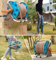 Roller water frame backpack winding pipe home machine reel water belt winding artifact winding water pipe rack water pipe car