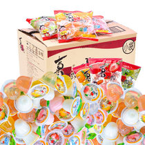 BESTORE shop jelly snack spree combination A whole box of fruity net red pudding girls and childrens snack food