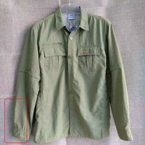 Outdoor men and womens summer quick-drying detachable short sleeve shirt long sleeve defective products low price no return